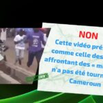 La vidéo en circulation sur les médias sociaux montrant des jeunes qui s’affrontent n’a pas été tournée à Douala au Cameroun comme l’indique la légende. Il ne s’agit non plus du phénomène des « microbes ». La vidéo a plutôt été prise à Kinshasa en République démocratique du Congo (Rdc) et il s’agit ici du phénomène connu sous le nom de Kuluna